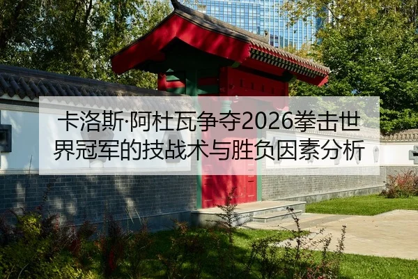卡洛斯·阿杜瓦争夺2026拳击世界冠军的技战术与胜负因素分析
